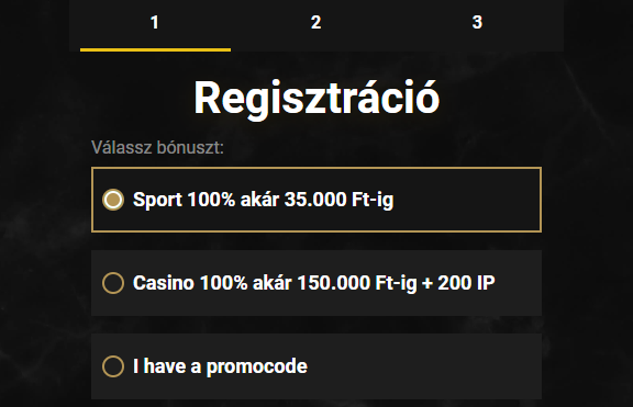 Casinoly Regisztráció