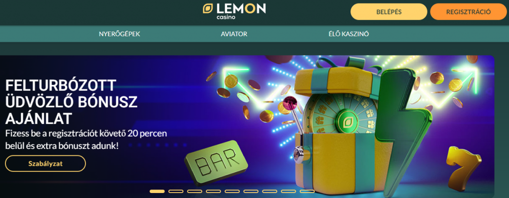 Casino Lemon Vélemények